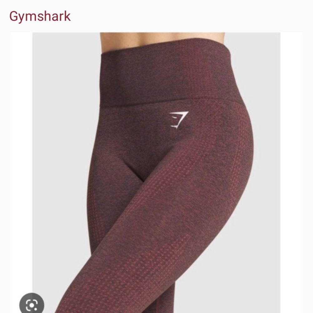 Gymshark brown vital seemless leggings